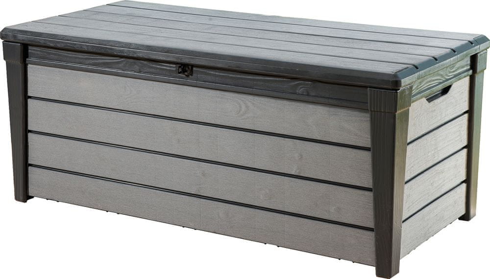 KETER BRUSHWOOD box - 455L - grafit+sivý